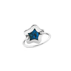 Natural Turquoise Ring | 925 Sterling Silver | December Birthstone | Boho Gemstone Band | Handmade in Jaipur