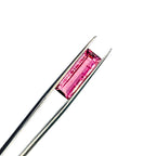 Natural 2.76ct Natural Pink Tourmaline 16x5.2 mm Baguette Loose Faceted Gemstone