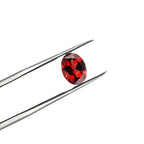 Red Garnet Oval Cut Gemstone: 7x5mm Loose Faceted Stones
