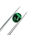 Malachite Oval Cabochons - AAA Grade, 10x8mm, Pack of 5