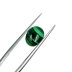 Malachite Oval Cabochons - AAA Grade, 10x8mm, Pack of 5