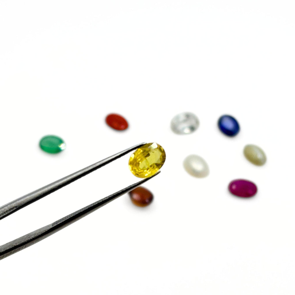 Navratan Gemstone Set – 9 Natural Vedic Jewelry Stones