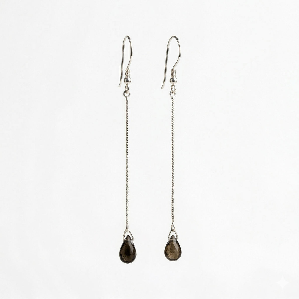 Labradorite Drop Earrings 925 Sterling Silver | Drop Gemstone Dangle | Gift for Her | Boho Jewelry