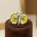 Natural Citrine Ring | 925 Sterling Silver | November Birthstone | Boho Gemstone Band | Handmade Ring Jaipur