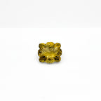 Carved Lemon Quartz Flower Gemstone – Faceted Yellow Quartz for Jewelry