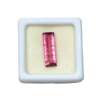 Natural 2.76ct Natural Pink Tourmaline 16x5.2 mm Baguette Loose Faceted Gemstone