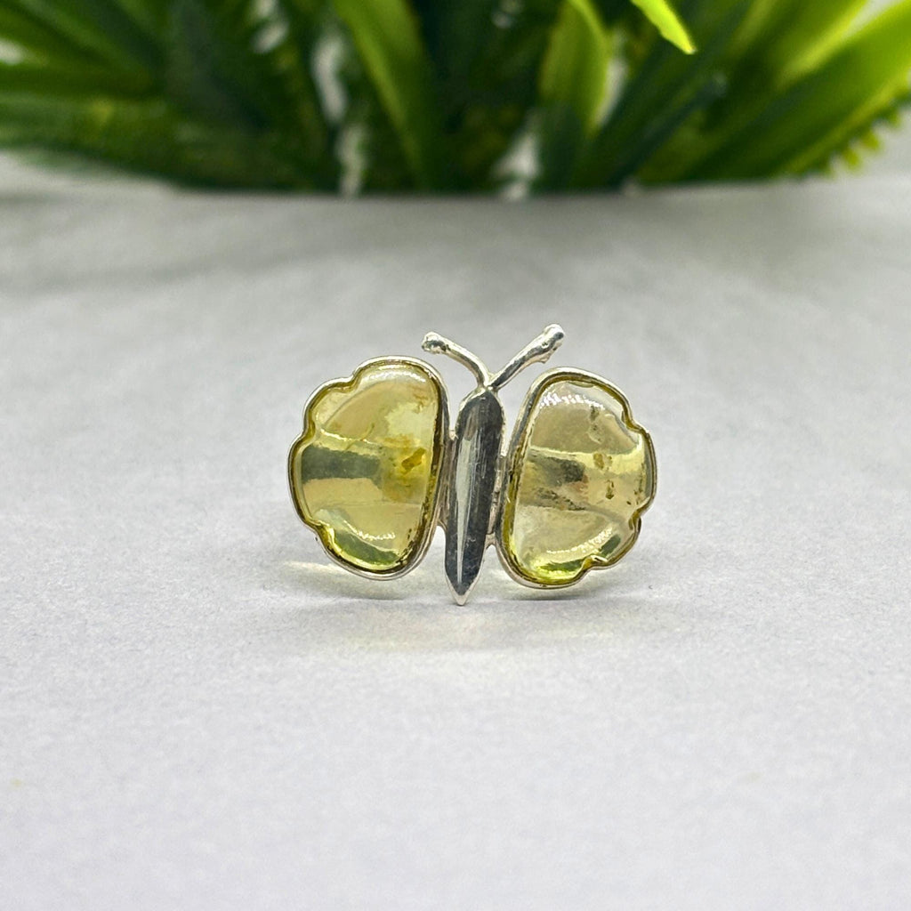 Natural Citrine Ring | 925 Sterling Silver | November Birthstone | Boho Gemstone Band | Handmade Ring Jaipur