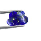 AAA Lapis Lazuli Cloud Charms, 11mm Carved Gemstone Beads