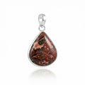Gemstone Pendant: 925 Sterling Silver, Natural Gemstone Necklace