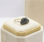 Natural Labradorite Ring | 925 Sterling Silver | Celestial Gemstone Band | Handmade Ring Jaipur