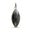 Labradorite Pendant: Sterling Silver Celestial Necklace