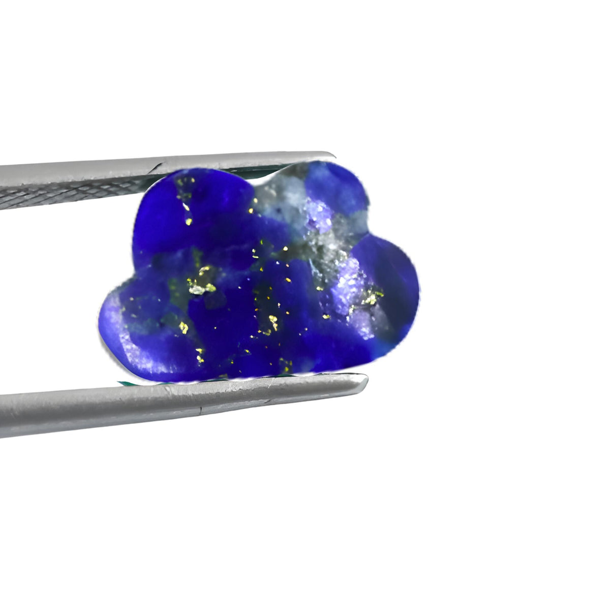 AAA Lapis Lazuli Cloud Charms, 11mm Carved Gemstone Beads
