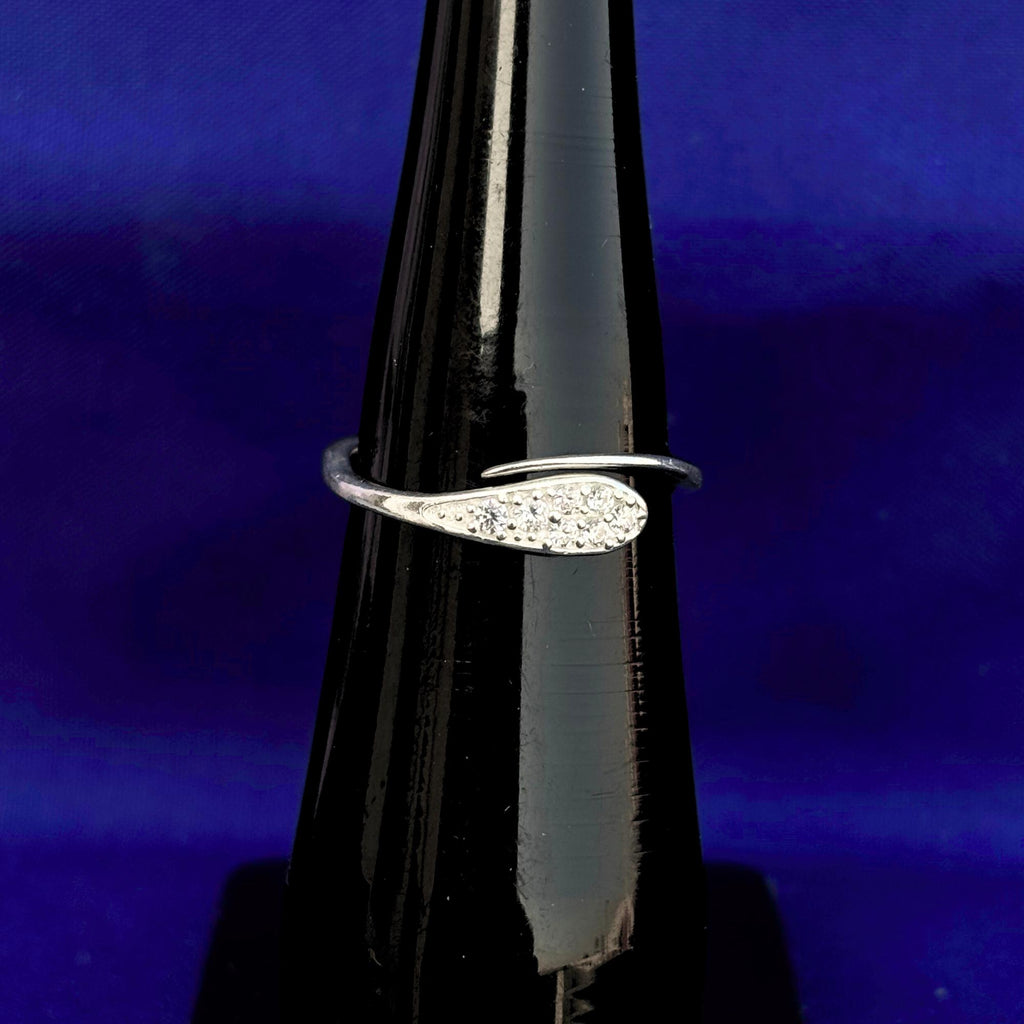 925 Sterling Silver CZ Halo Ring - Dainty Pavé Navette Design, Minimalist Promise Ring, Elegant Cubic Zirconia Stacking Jewelry Gift for Her