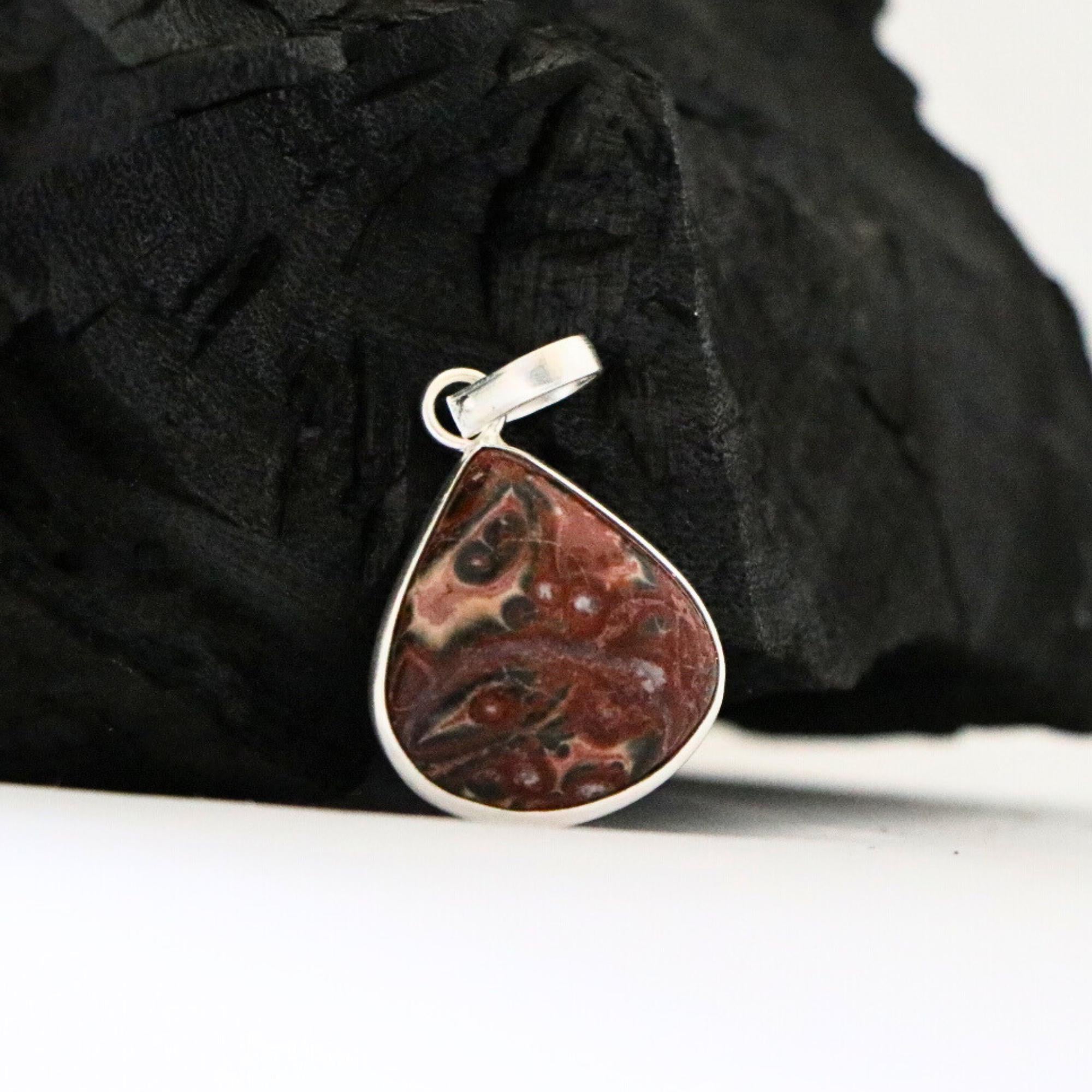 Gemstone Pendant: 925 Sterling Silver, Natural Gemstone Necklace